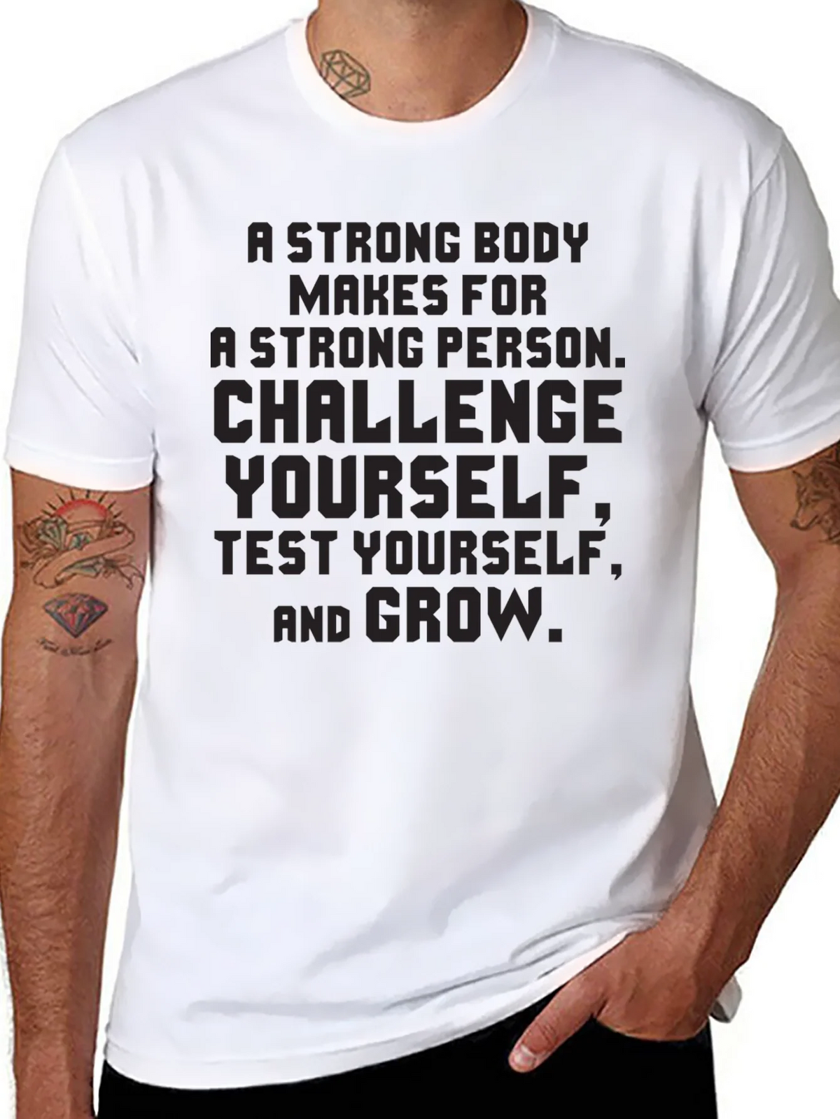 Strong Body Challenge T-Shirt product image 7