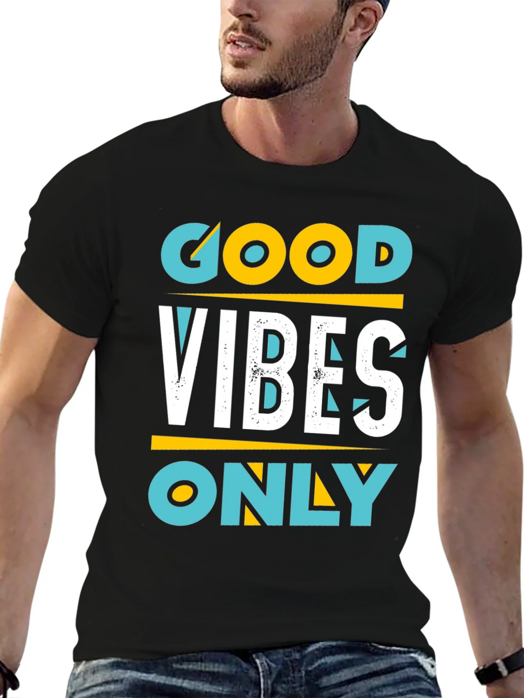 Good Vibes Only Graphic Tee - Stylish Comfort product image 3