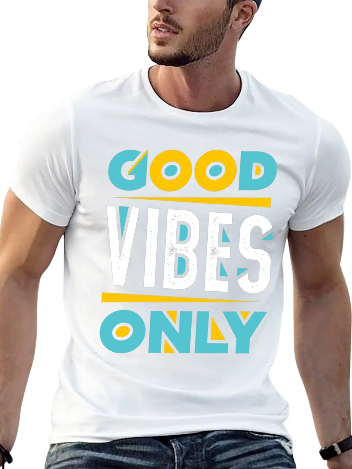 Good Vibes Only Graphic Tee - Stylish Comfort product image 6