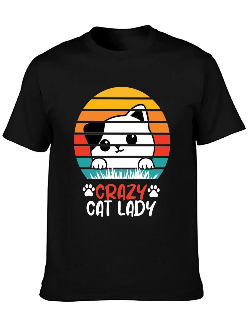 Crazy Cat Lady Graphic Tee product image 1