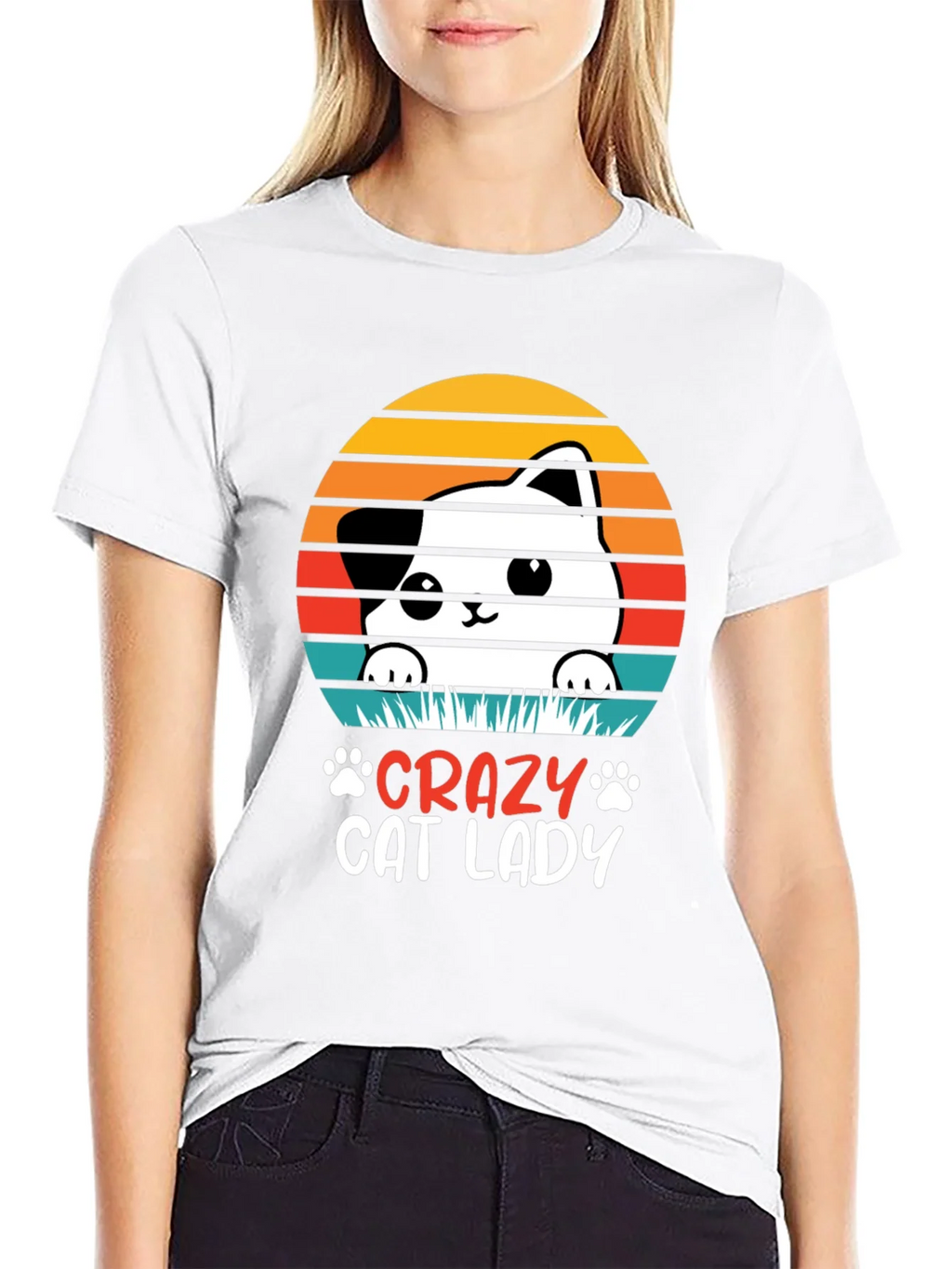 Crazy Cat Lady Graphic Tee product image 4
