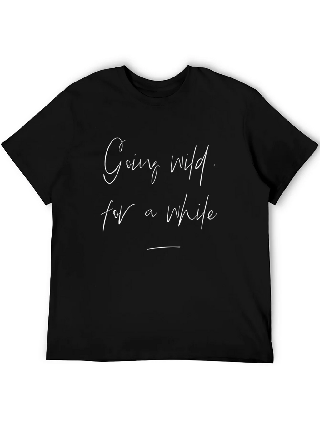 Going Wild T-Shirt - Soft Black Cotton product image 2