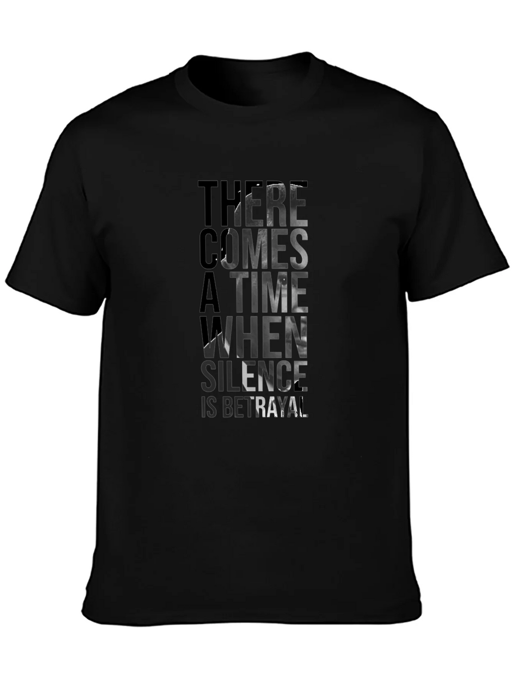 Statement Tee: Silence is Betrayal Graphic T-Shirt product image 1