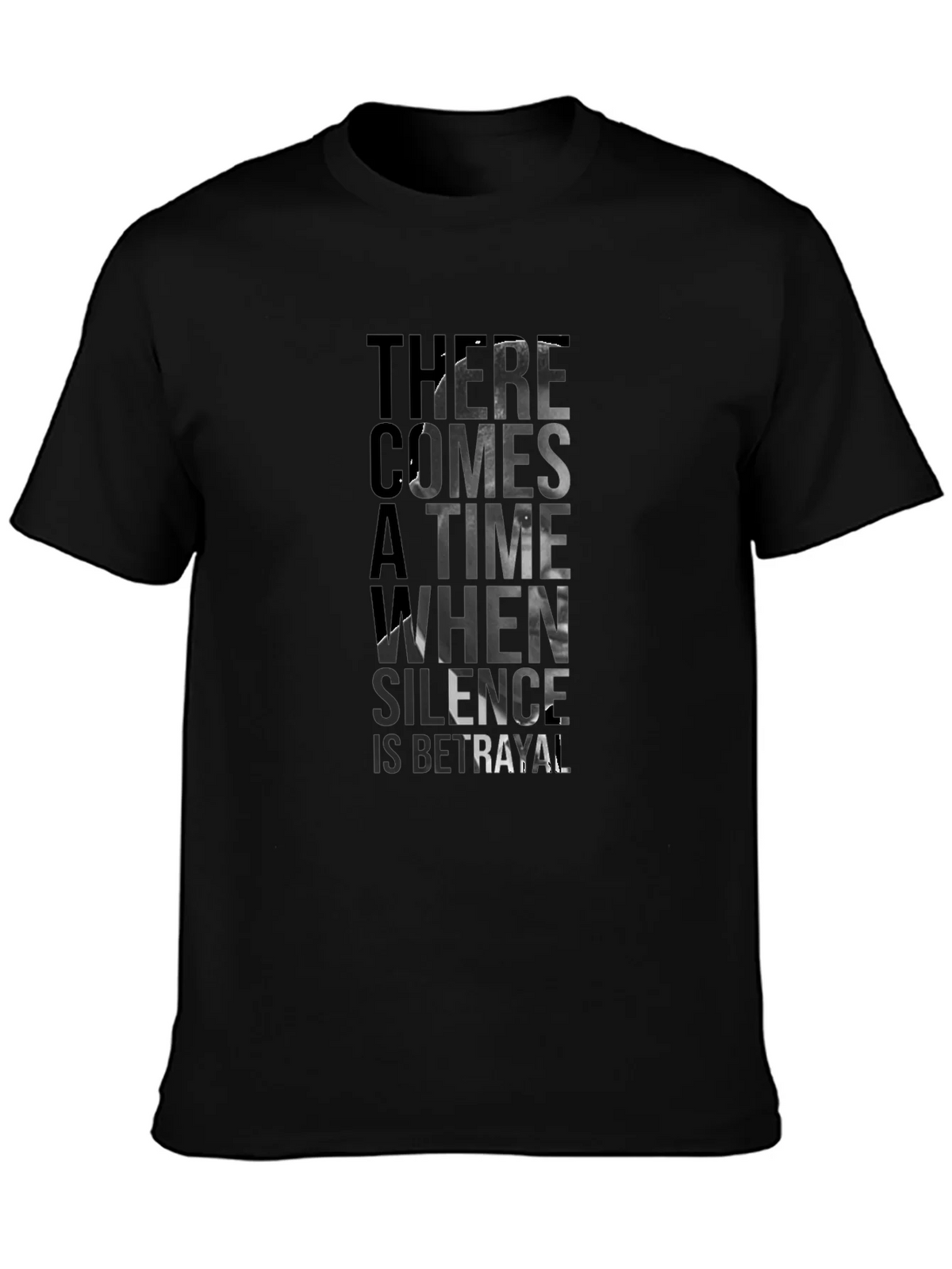 Statement Tee: Silence is Betrayal Graphic T-Shirt product image 1