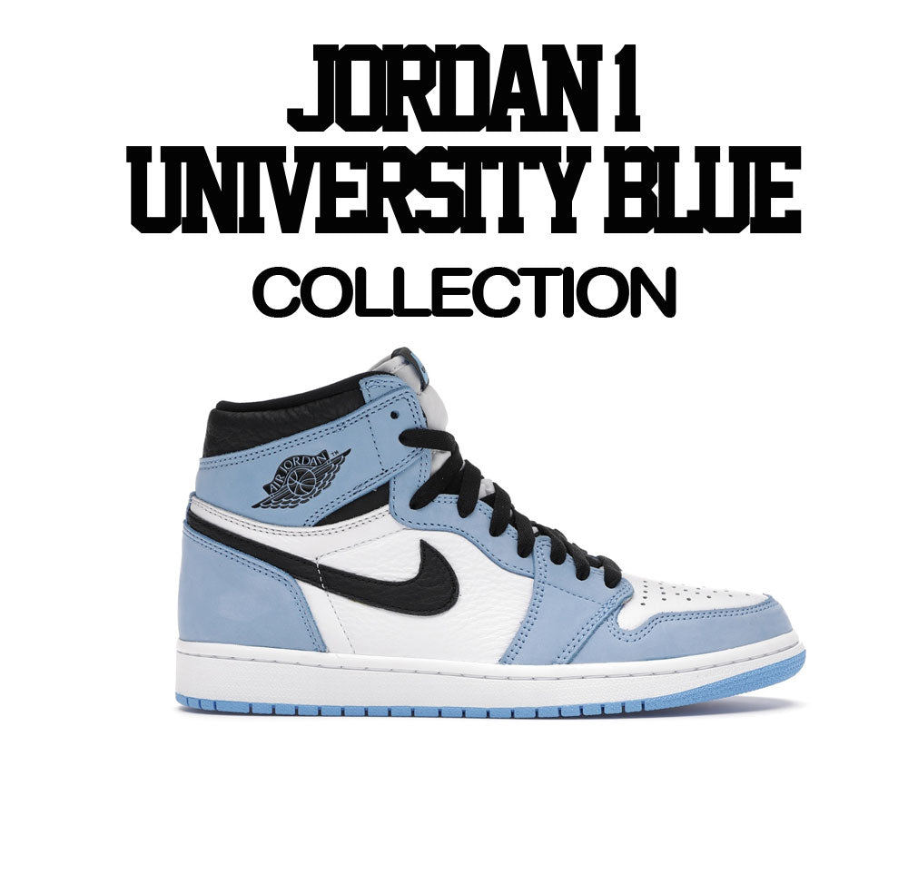 Womens - University Blue 1 OG Hustler Shirt