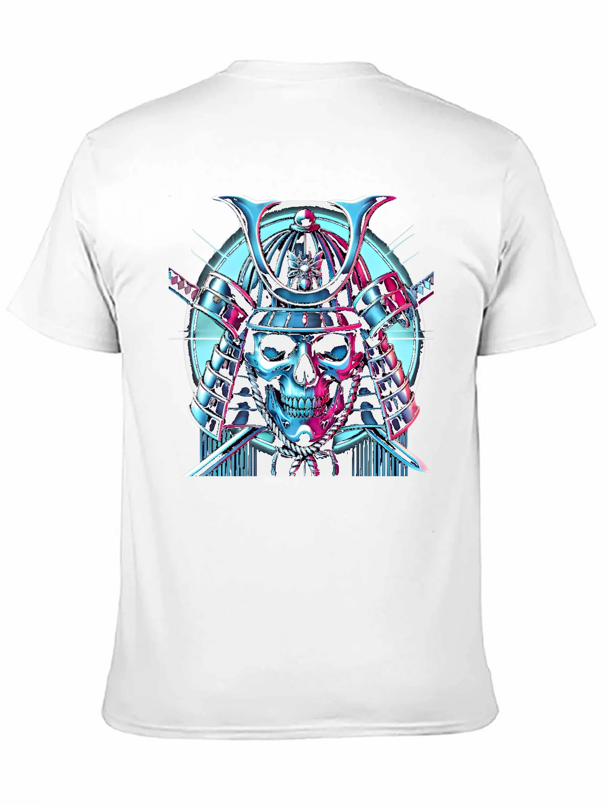 Samurai Skull Graphic T-Shirt product image 10
