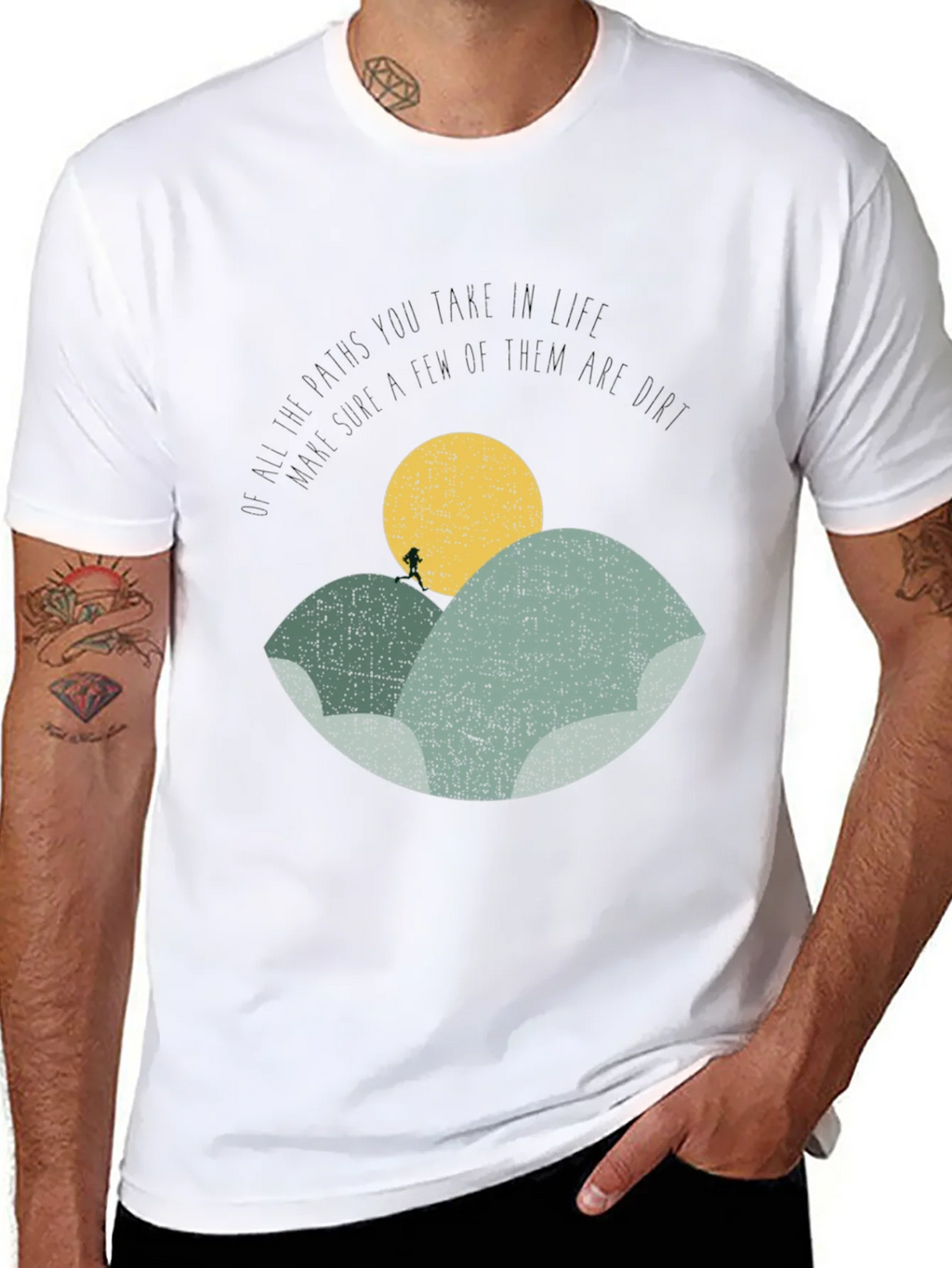 Motivational Hiker T-Shirt - Nature Inspired Design product image 7