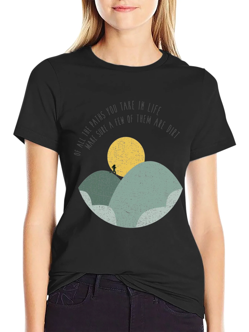 Motivational Hiker T-Shirt - Nature Inspired Design product image 2