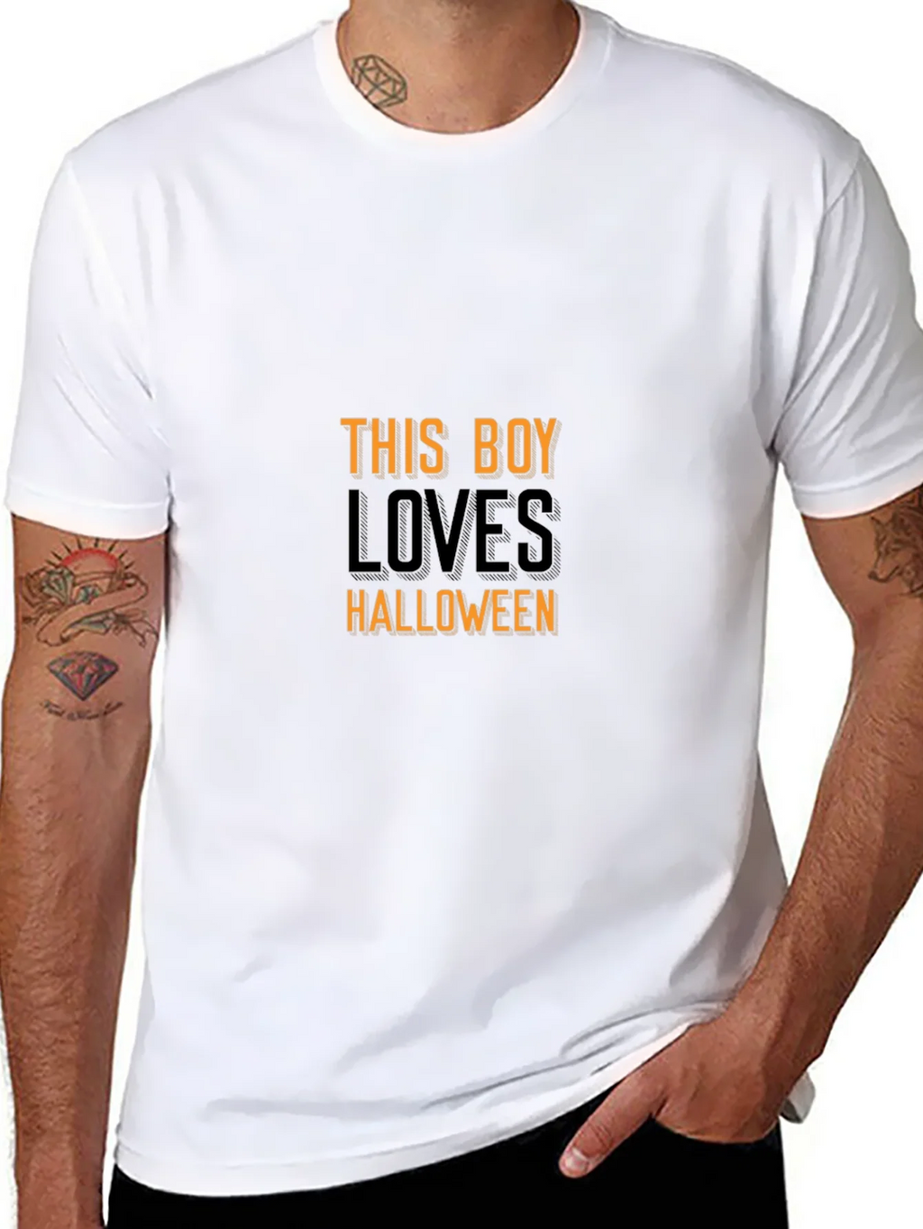 This Boy Loves Halloween Graphic Tee product image 7