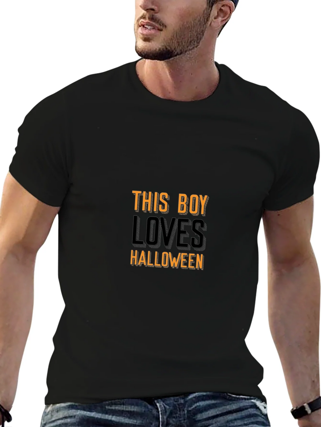 This Boy Loves Halloween Graphic Tee product image 6