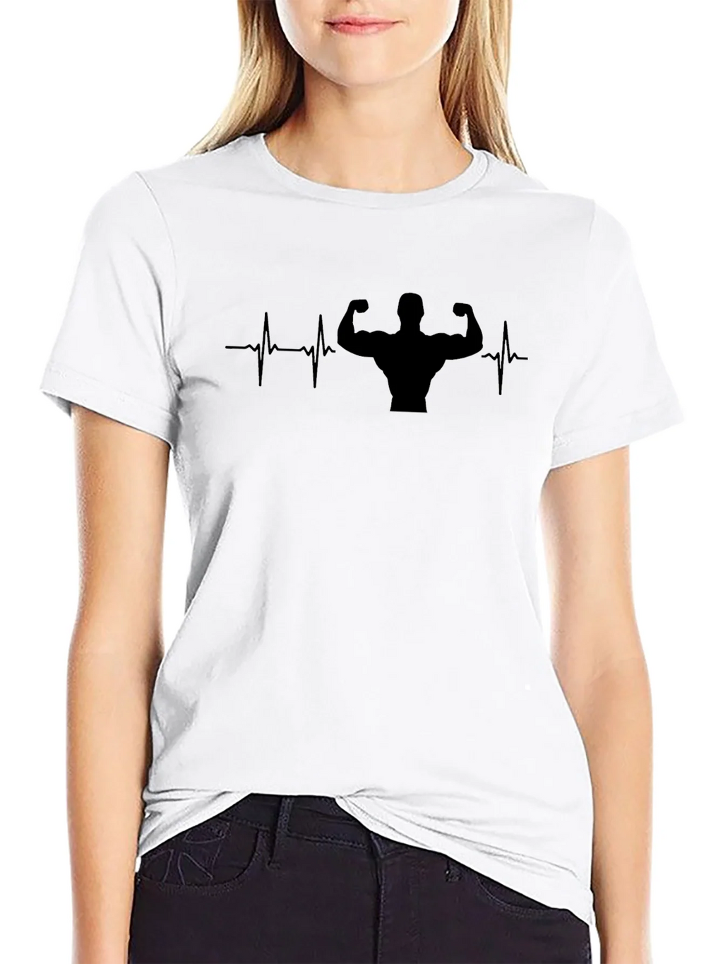 Gym Lifeline Graphic Tee - Black product image 7