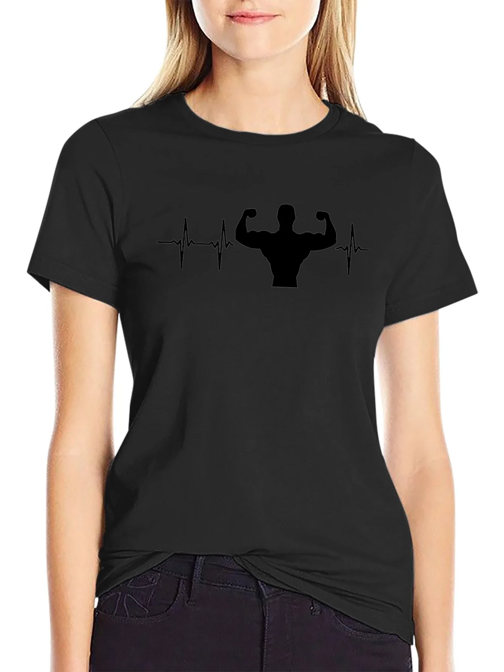 Gym Lifeline Graphic Tee - Black product image 2