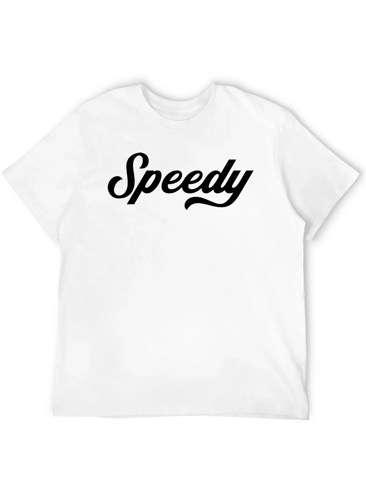 Speedy Graphic Tee - Premium Black Cotton T-Shirt product image 7