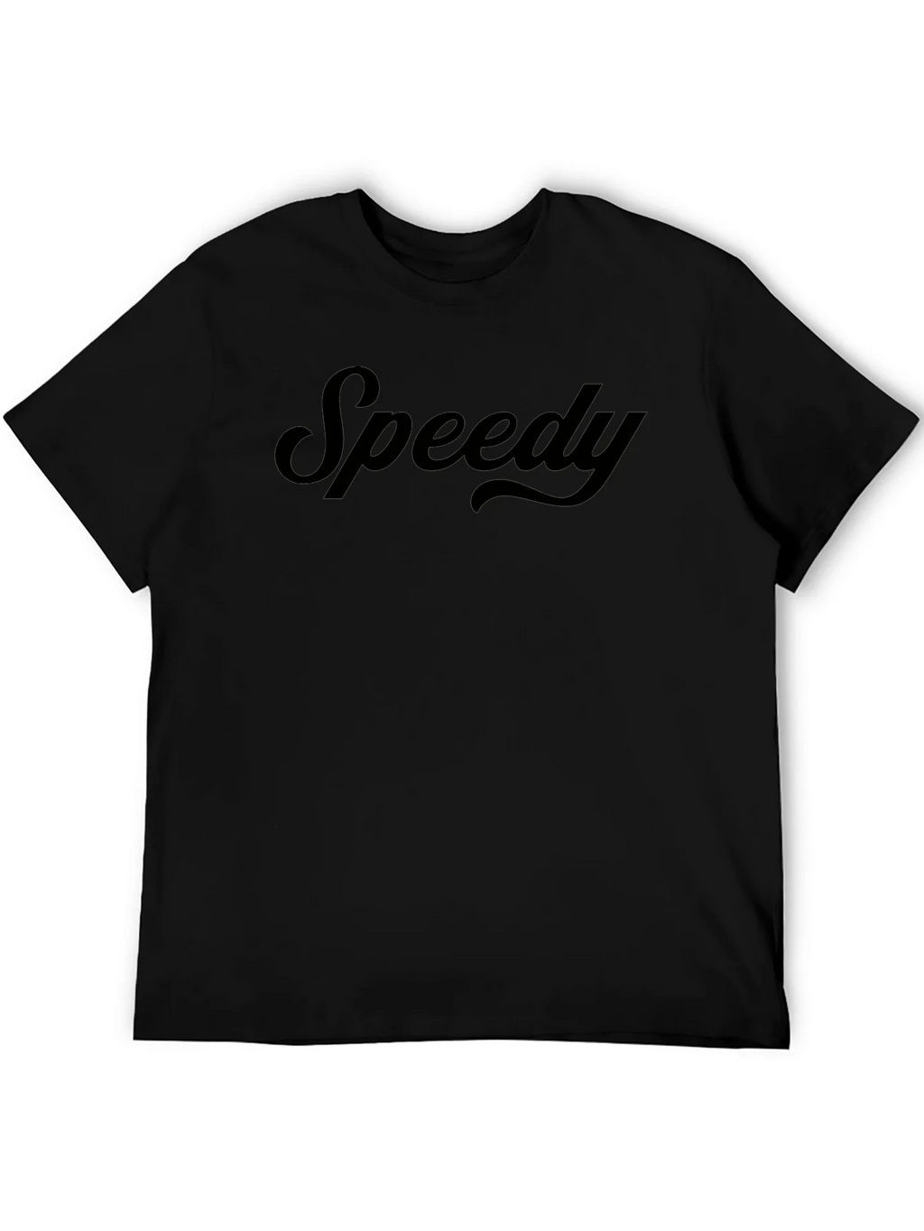 Speedy Graphic Tee - Premium Black Cotton T-Shirt product image 4