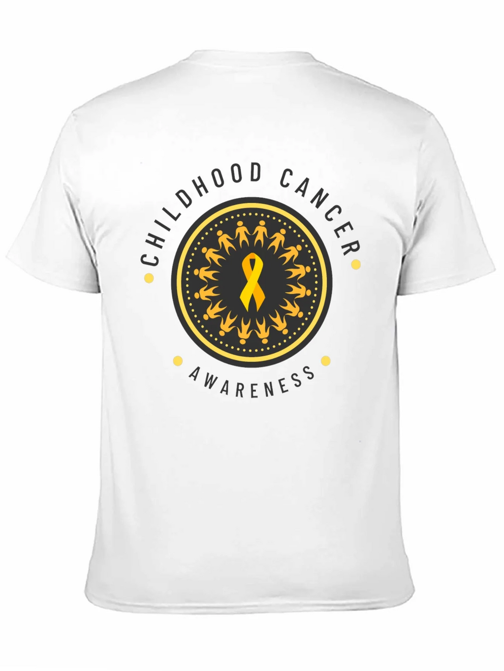 Childhood Cancer Awareness Ribbon Graphic T-Shirt product image 10