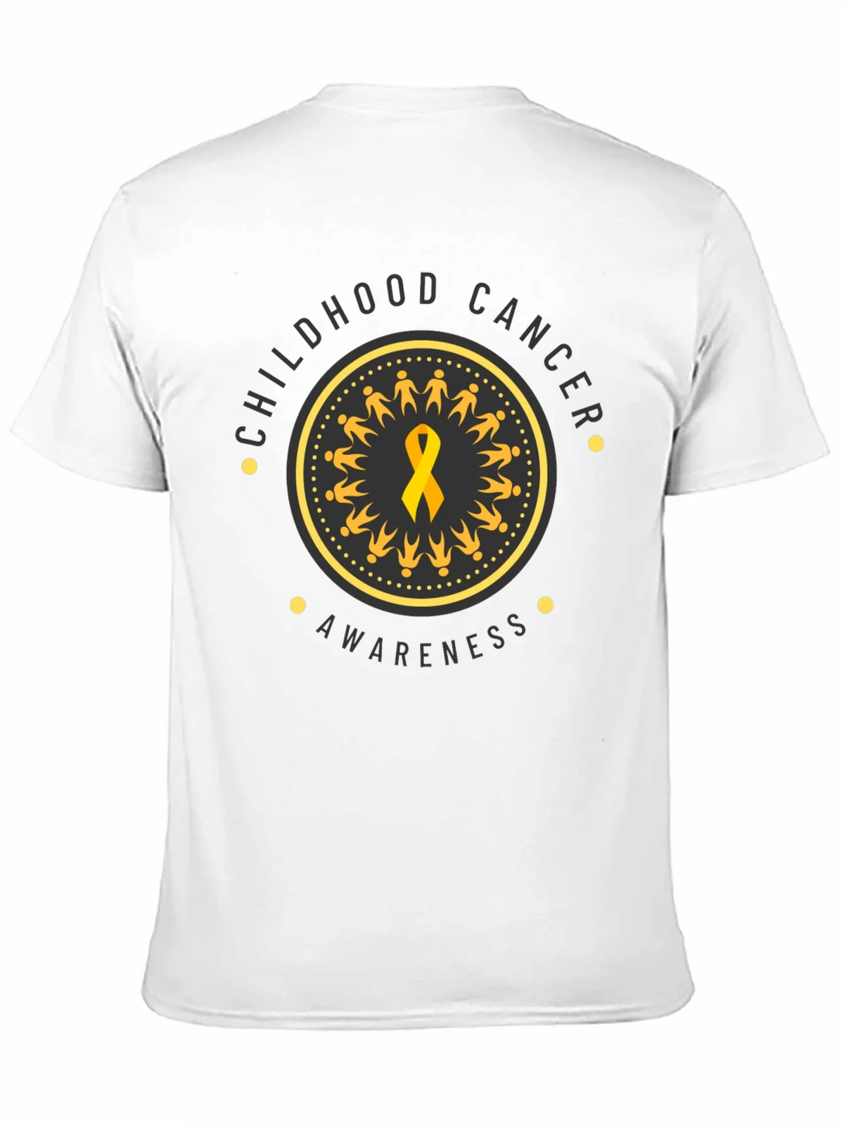 Childhood Cancer Awareness Ribbon Graphic T-Shirt product image 10