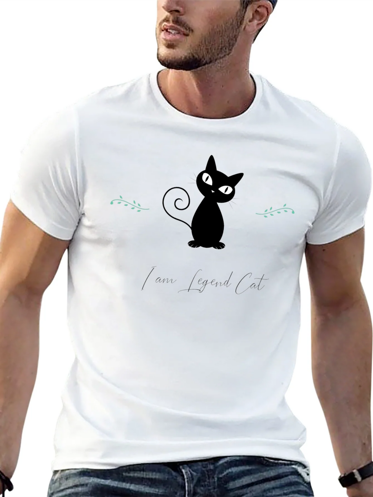 Black Cat Graphic Tee - Love Legend product image 12