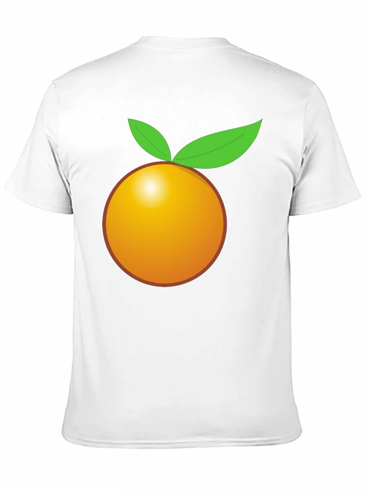 Orange Graphic Tee - Bold Black T-Shirt product image 10