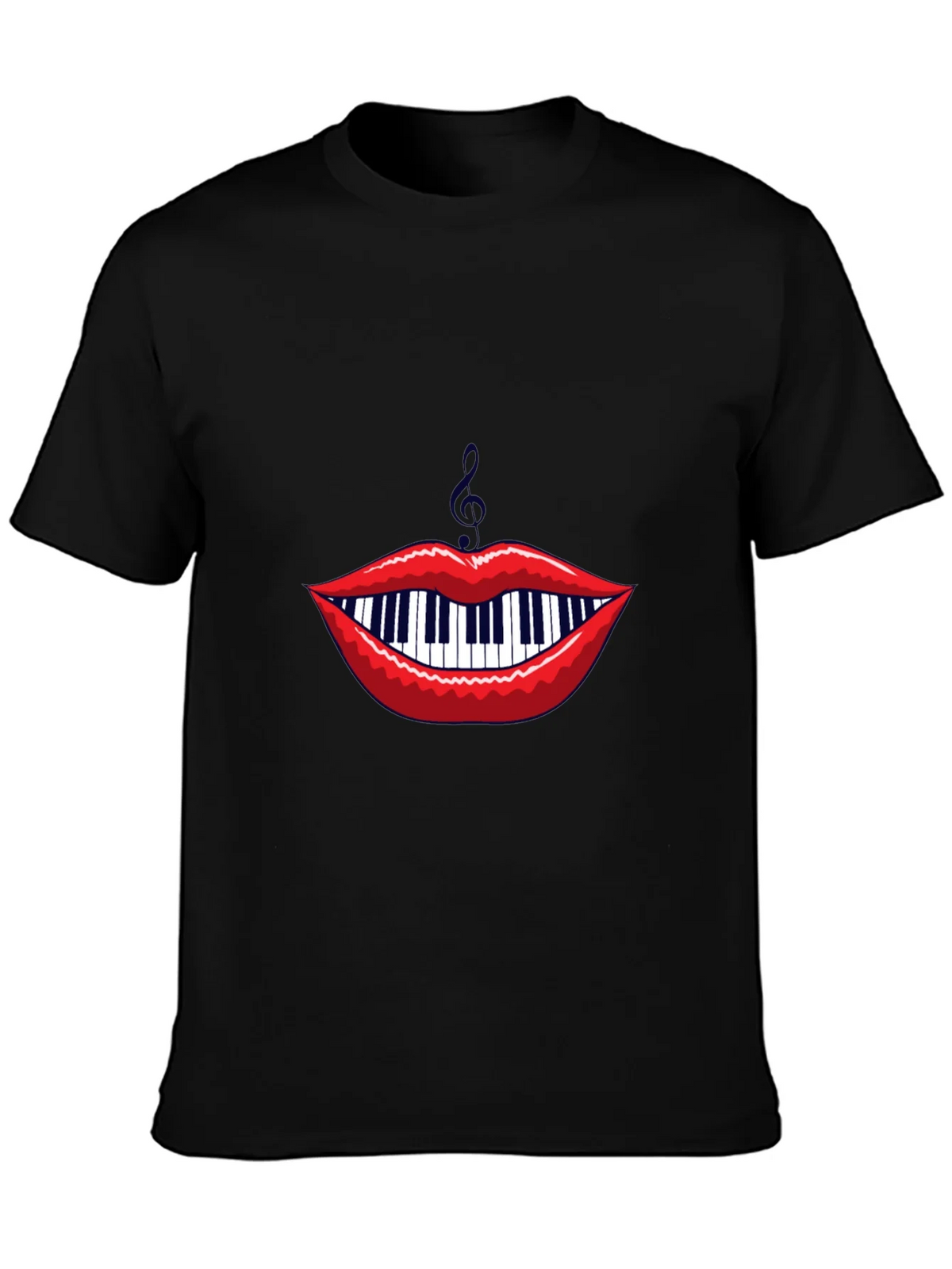 Musical Lips Graphic Tee product image 3
