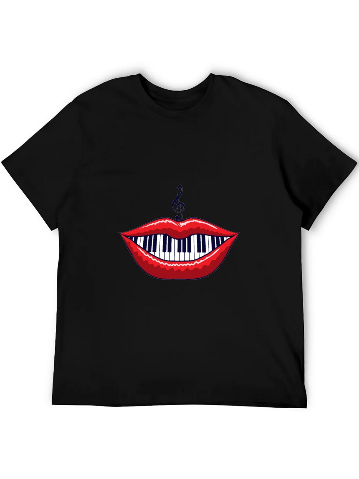 Musical Lips Graphic Tee product image 5