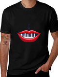 Musical Lips Graphic Tee product image 1