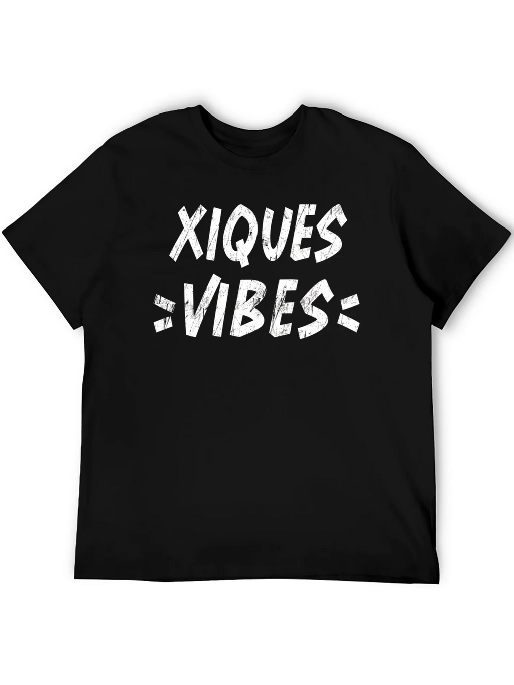 Xiques Vibes Graphic Tee - Casual Black T-Shirt product image 5