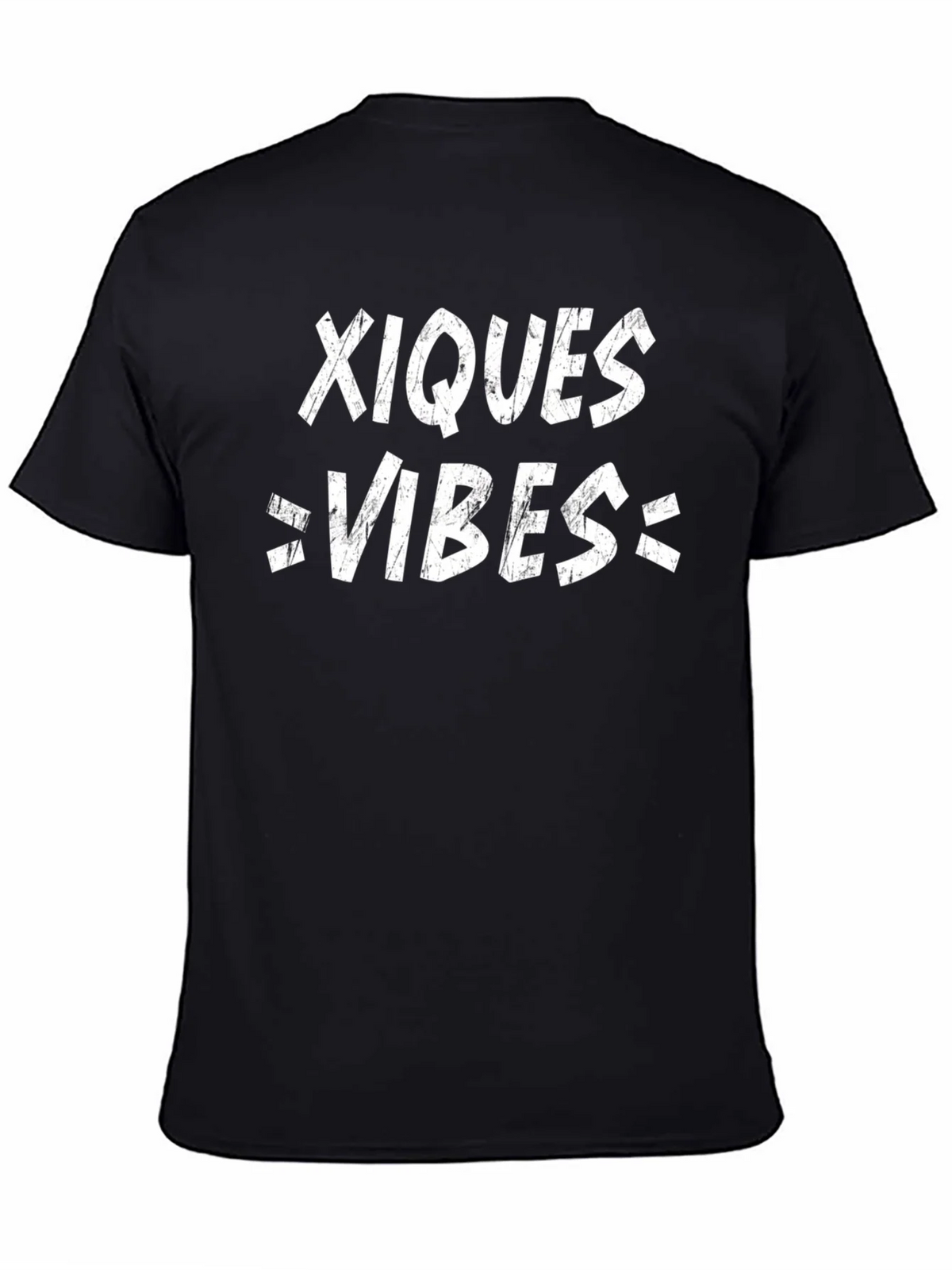 Xiques Vibes Graphic Tee - Casual Black T-Shirt product image 4