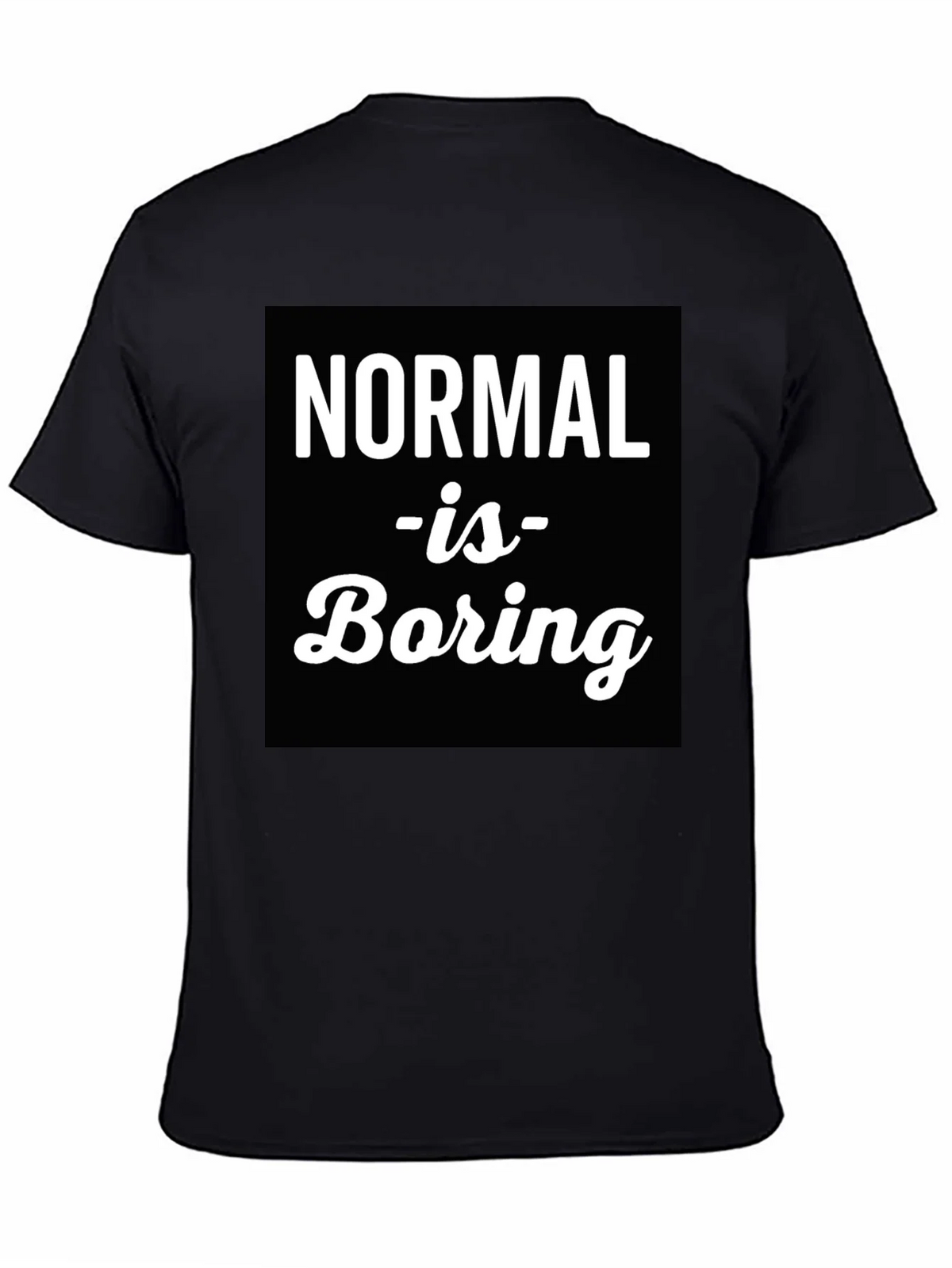Normal is Boring Graphic Tee product image 4