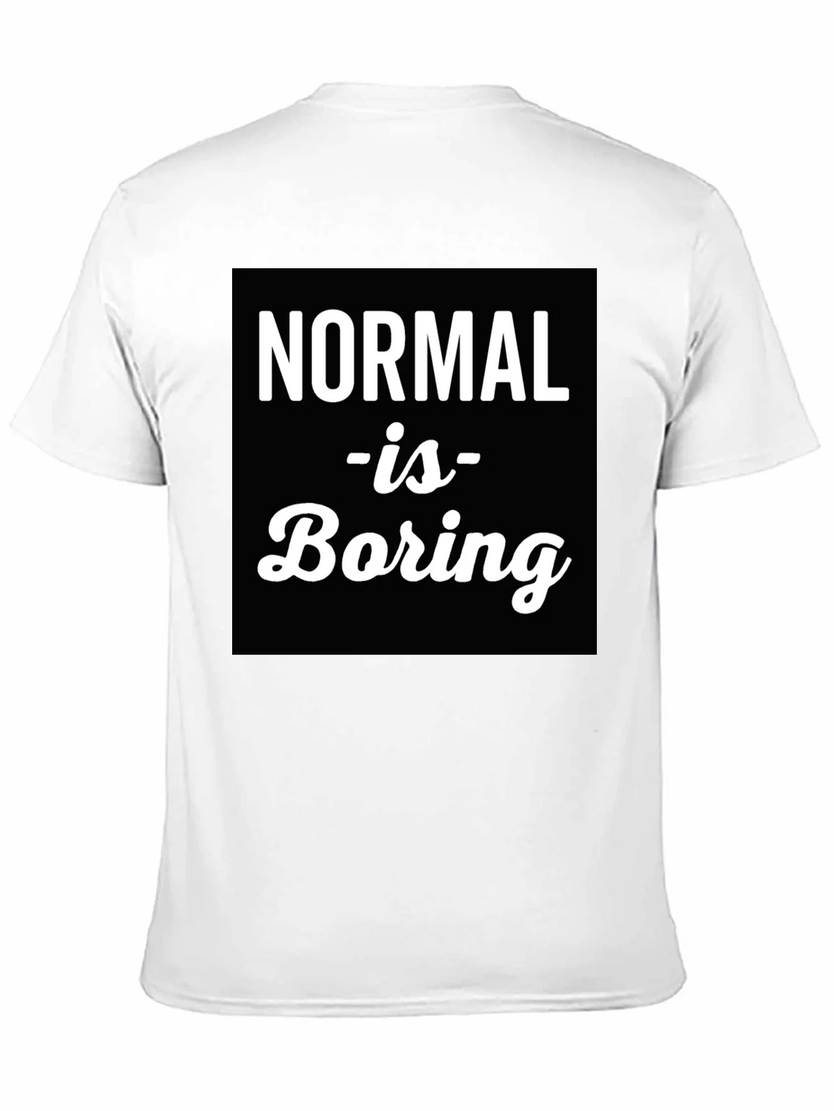 Normal is Boring Graphic Tee product image 10