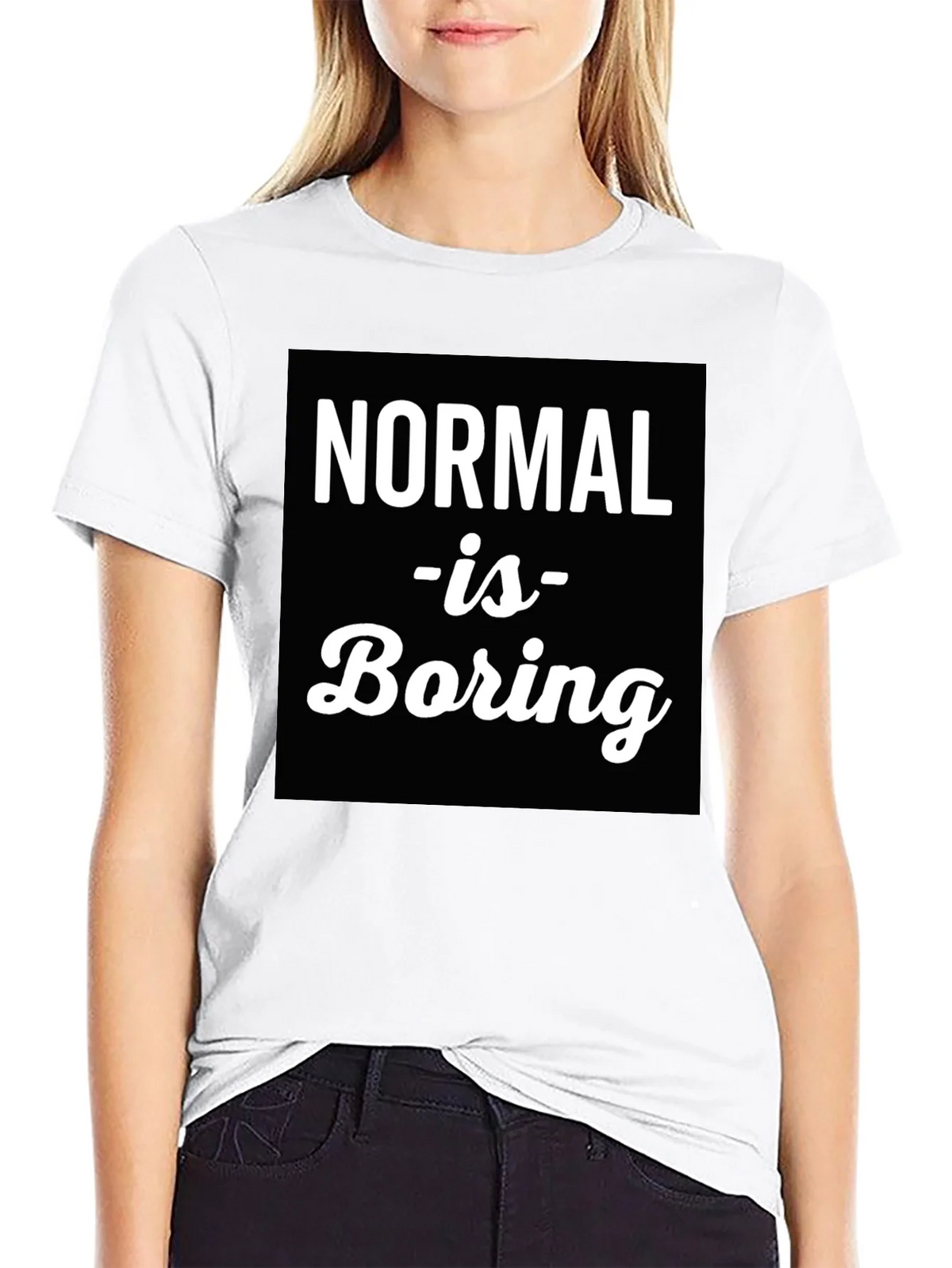 Normal is Boring Graphic Tee product image 8