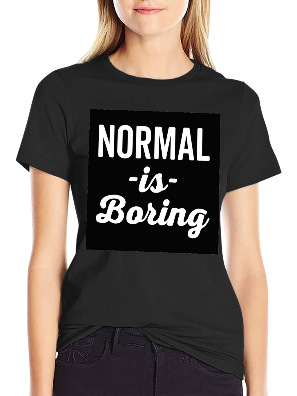 Normal is Boring Graphic Tee product image 2