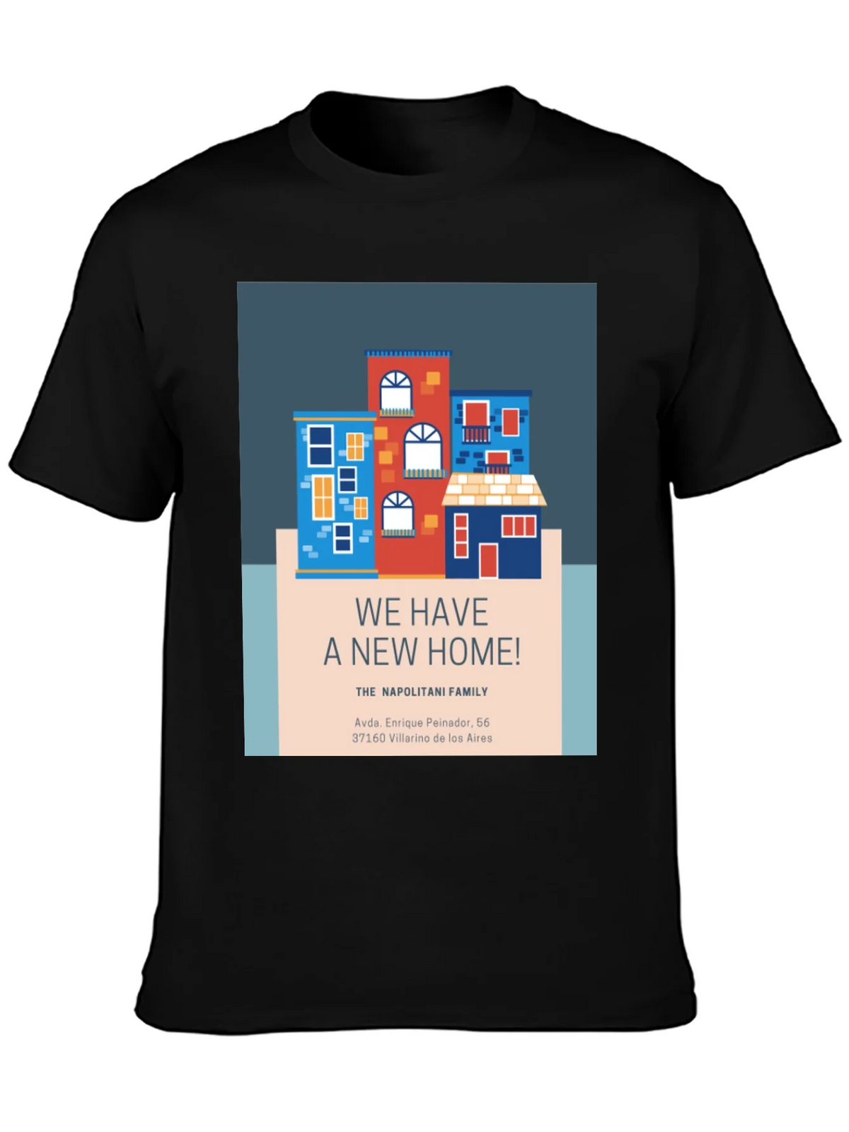 New Home T-Shirt: Housewarming Gift for Napolitani Family product image 2