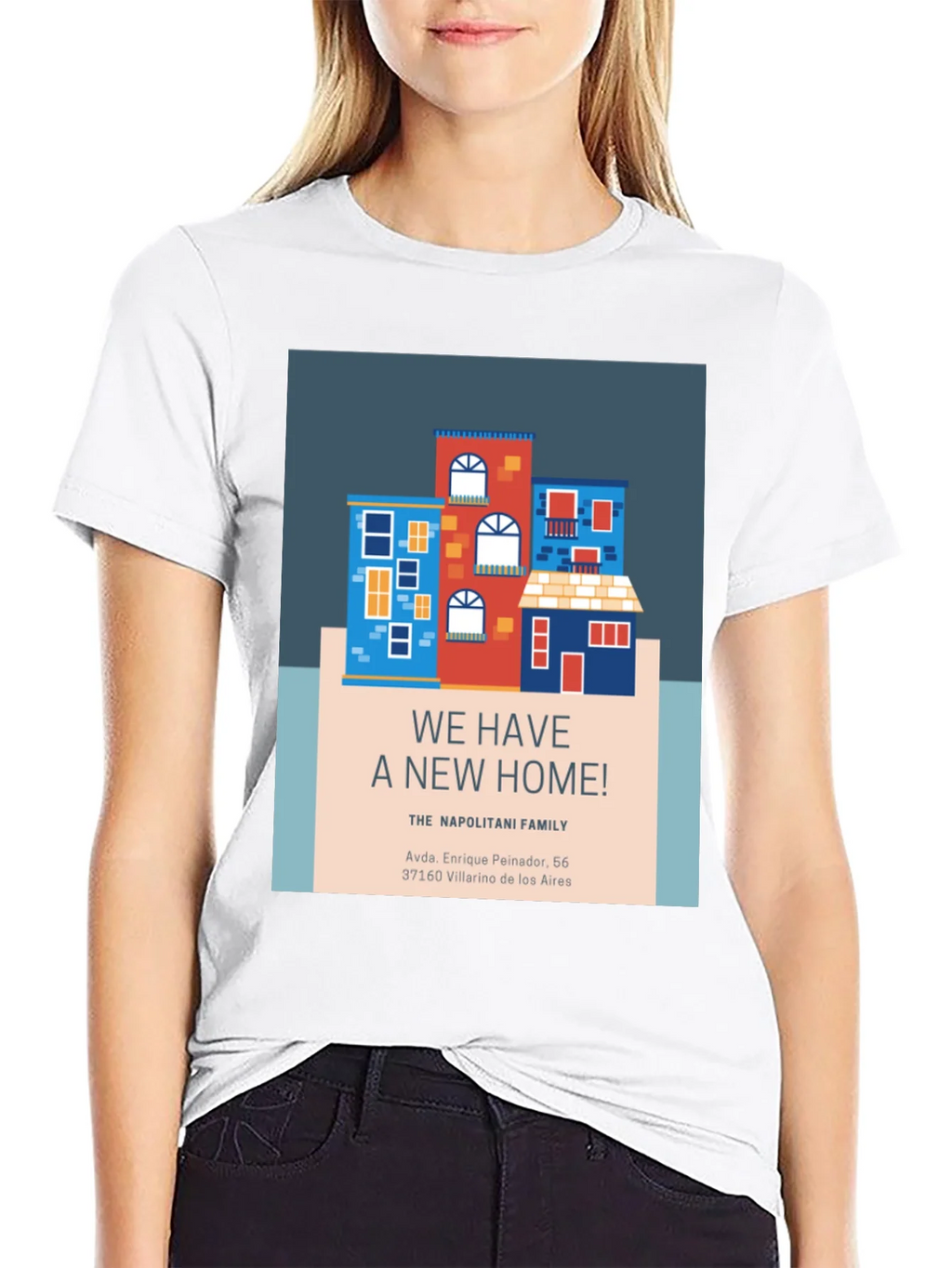 New Home T-Shirt: Housewarming Gift for Napolitani Family product image 5