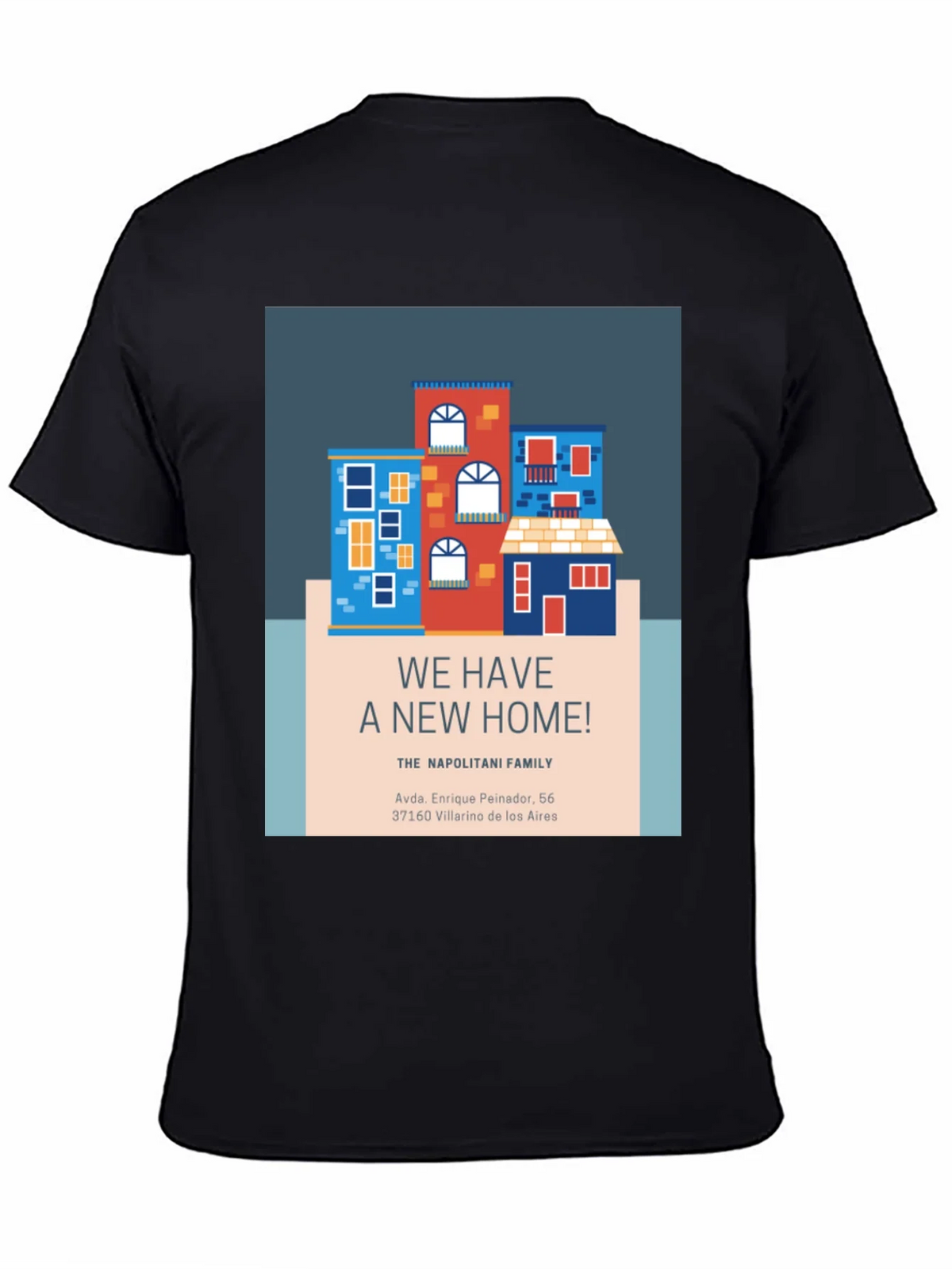 New Home T-Shirt: Housewarming Gift for Napolitani Family product image 3