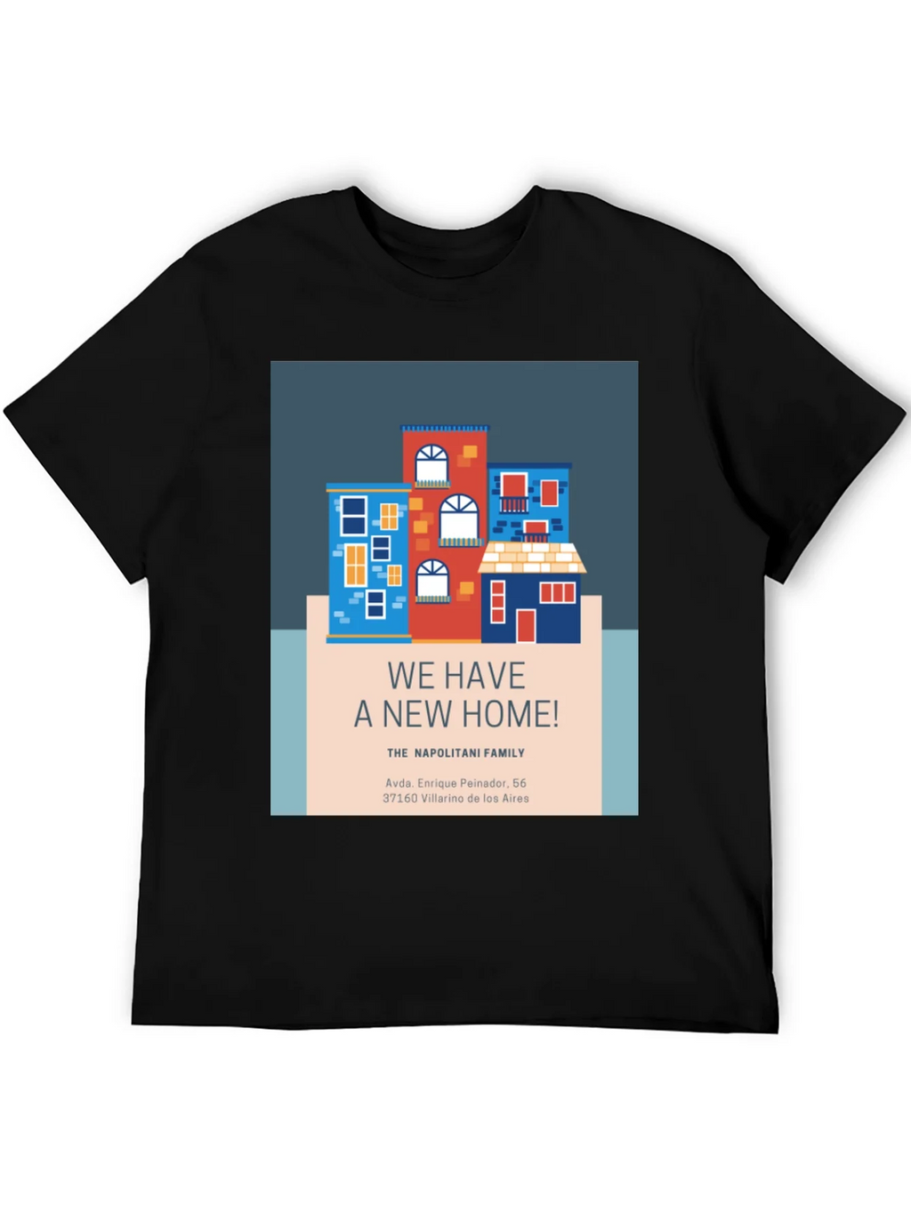 New Home T-Shirt: Housewarming Gift for Napolitani Family product image 4