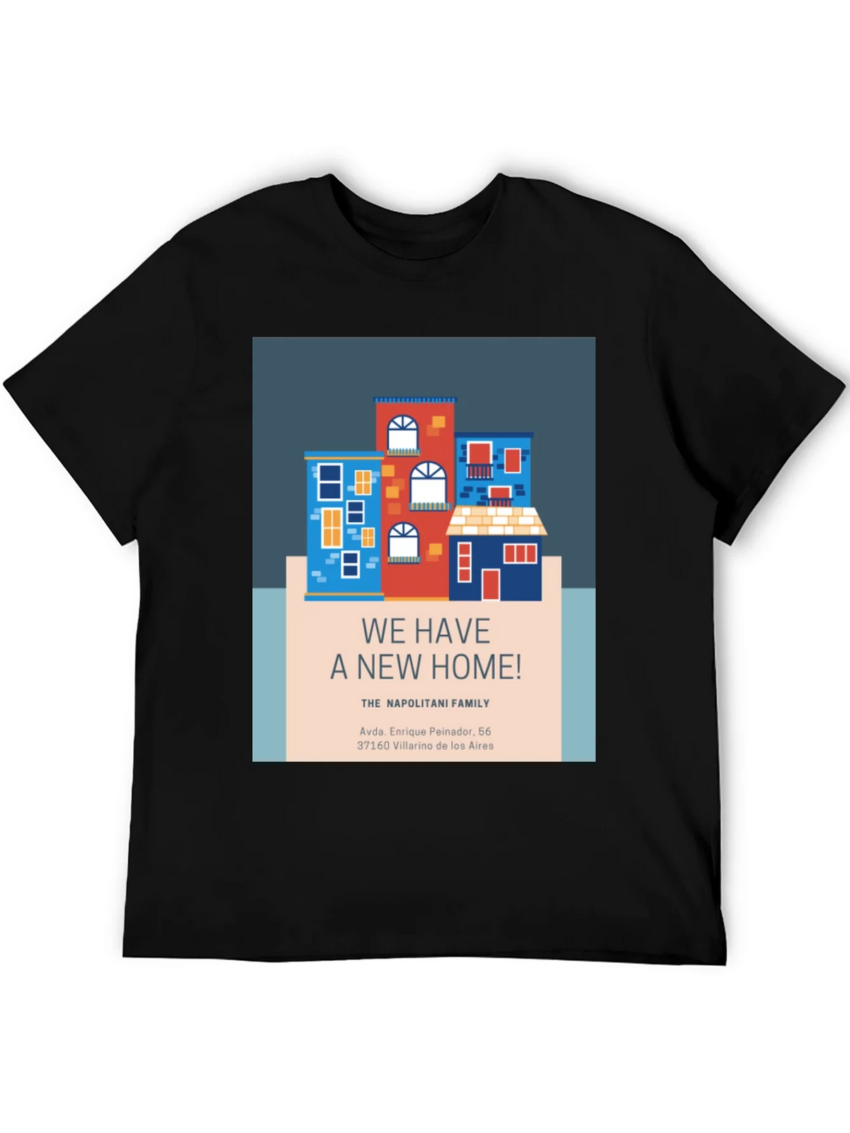 New Home T-Shirt: Housewarming Gift for Napolitani Family product image 4