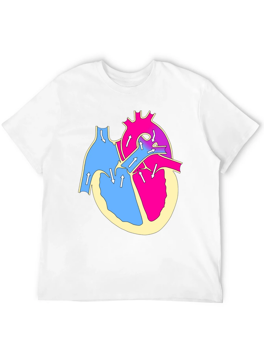 Anatomical Heart T-Shirt - Bold Graphic Tee product image 3