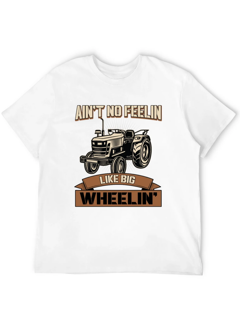 Aint No Feelin Like Big Wheelin Tractor Graphic Tee product image 11