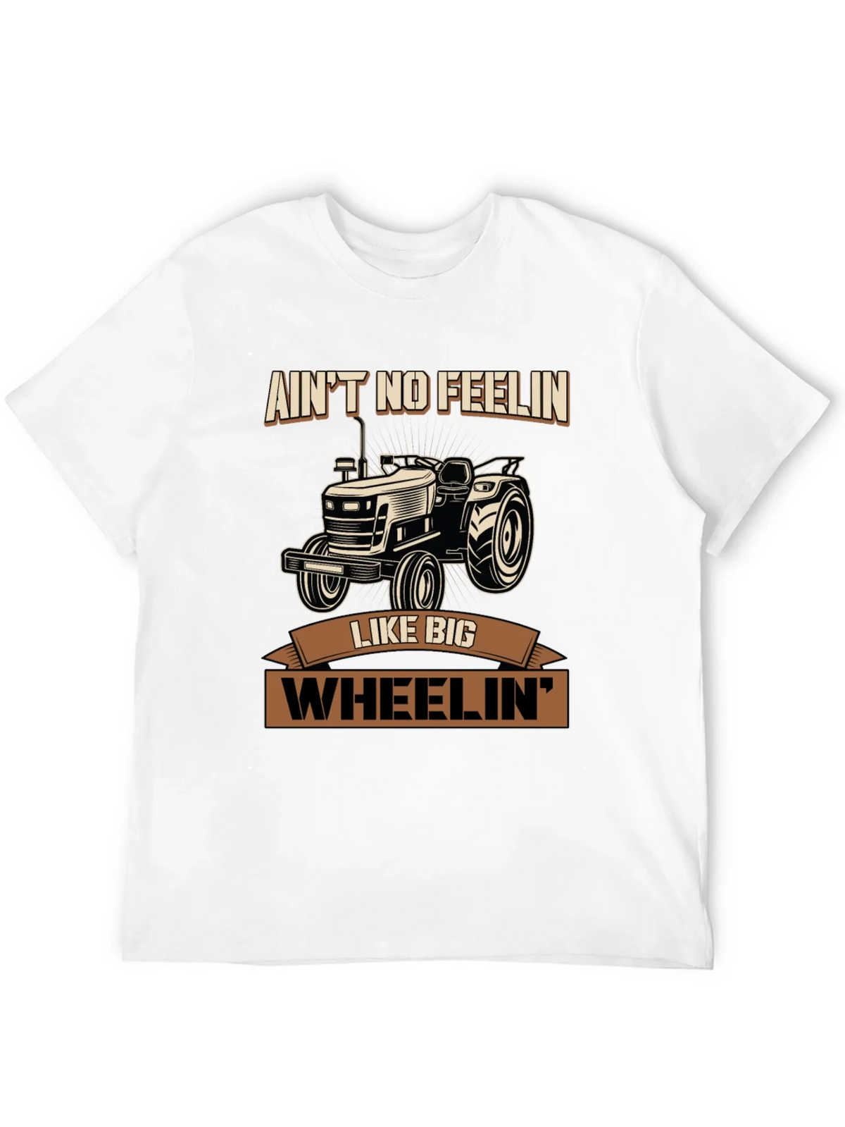 Aint No Feelin Like Big Wheelin Tractor Graphic Tee product image 11