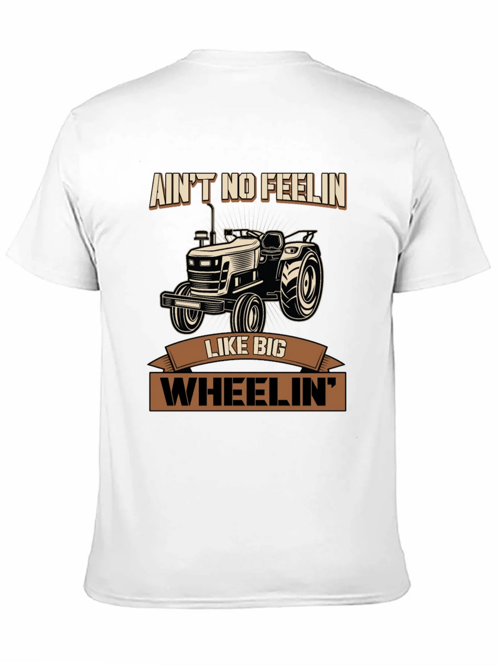 Aint No Feelin Like Big Wheelin Tractor Graphic Tee product image 10