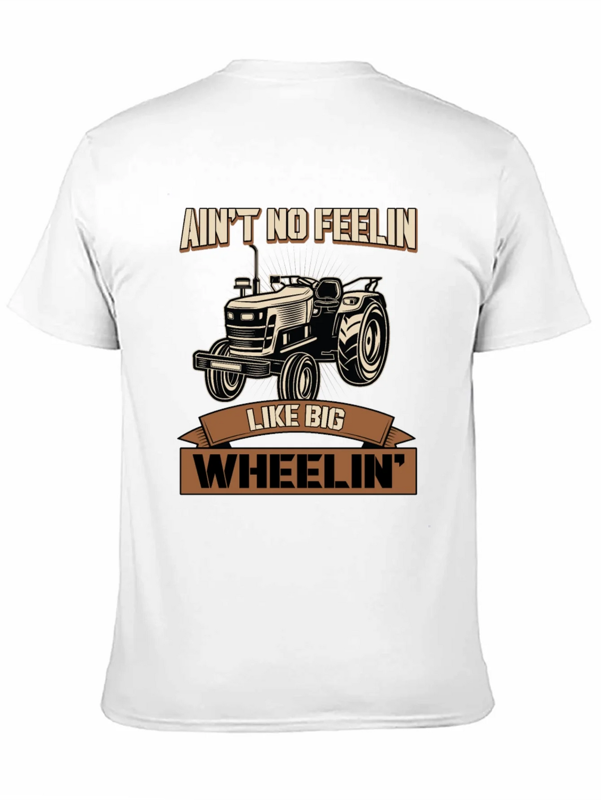 Aint No Feelin Like Big Wheelin Tractor Graphic Tee product image 10