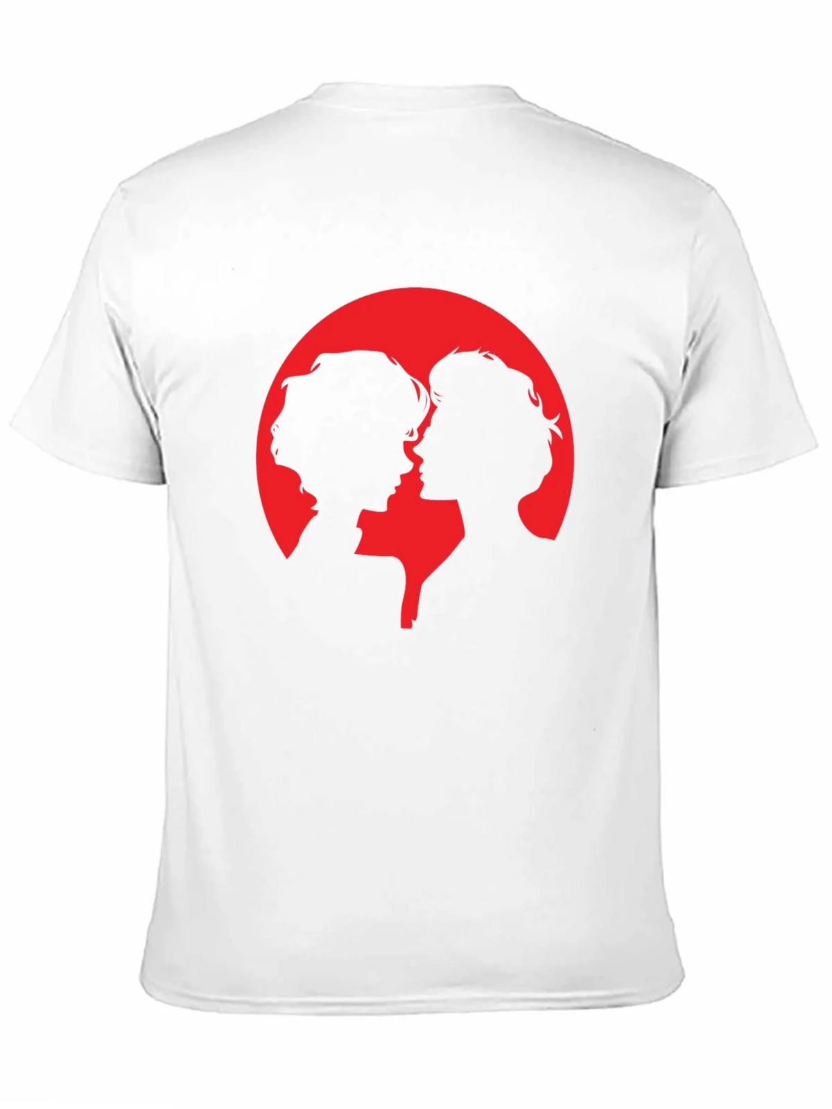 Silhouette Couple Graphic Tee - Black product image 10