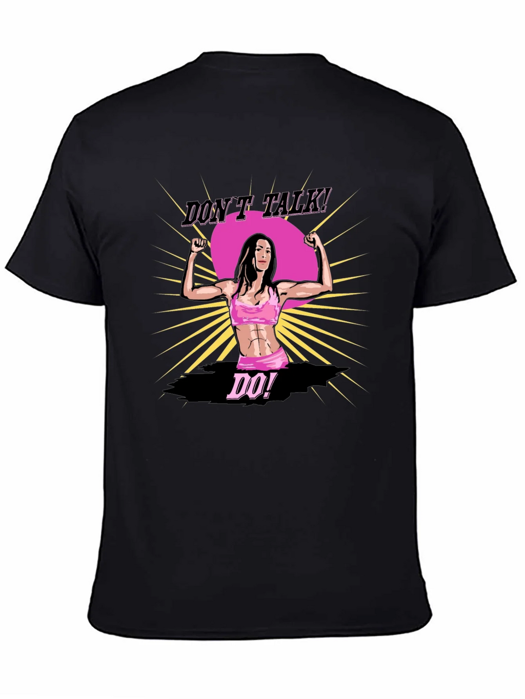 Dont Talk Do! Fitness Graphic T-Shirt product image 4