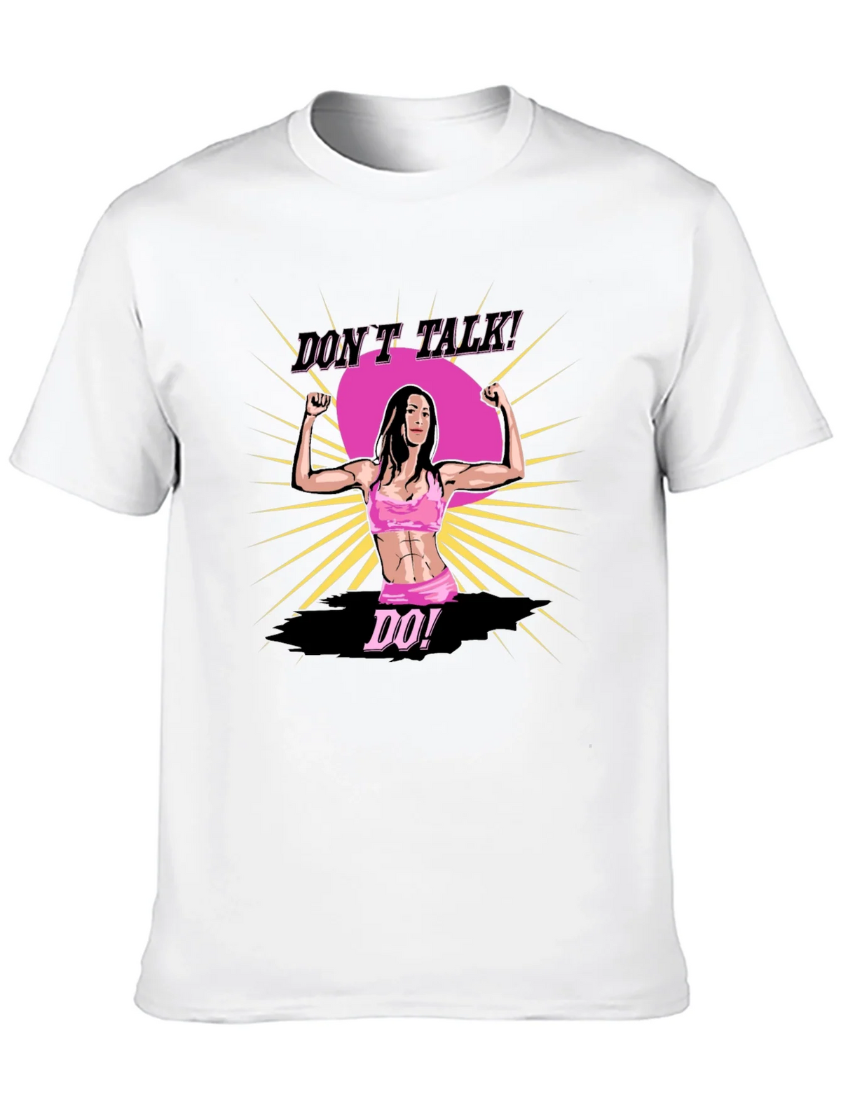 Dont Talk Do! Fitness Graphic T-Shirt product image 9