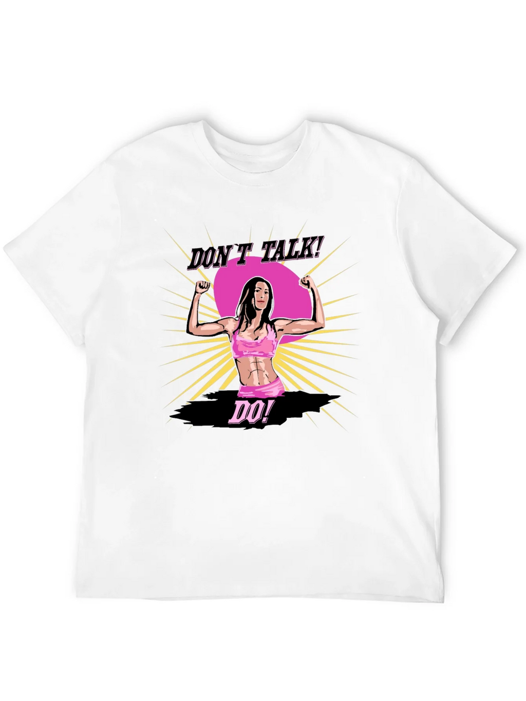 Dont Talk Do! Fitness Graphic T-Shirt product image 11