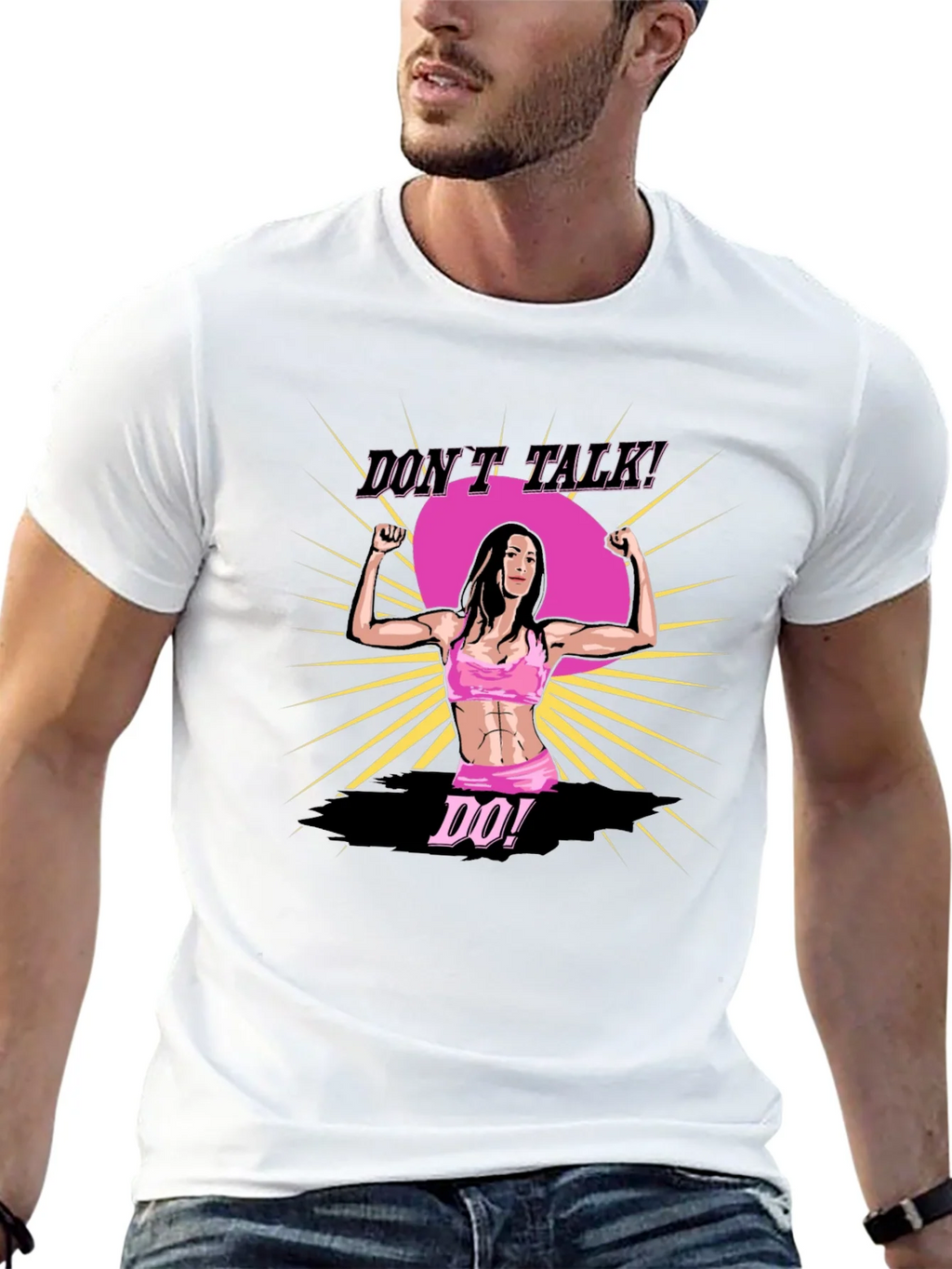 Dont Talk Do! Fitness Graphic T-Shirt product image 12
