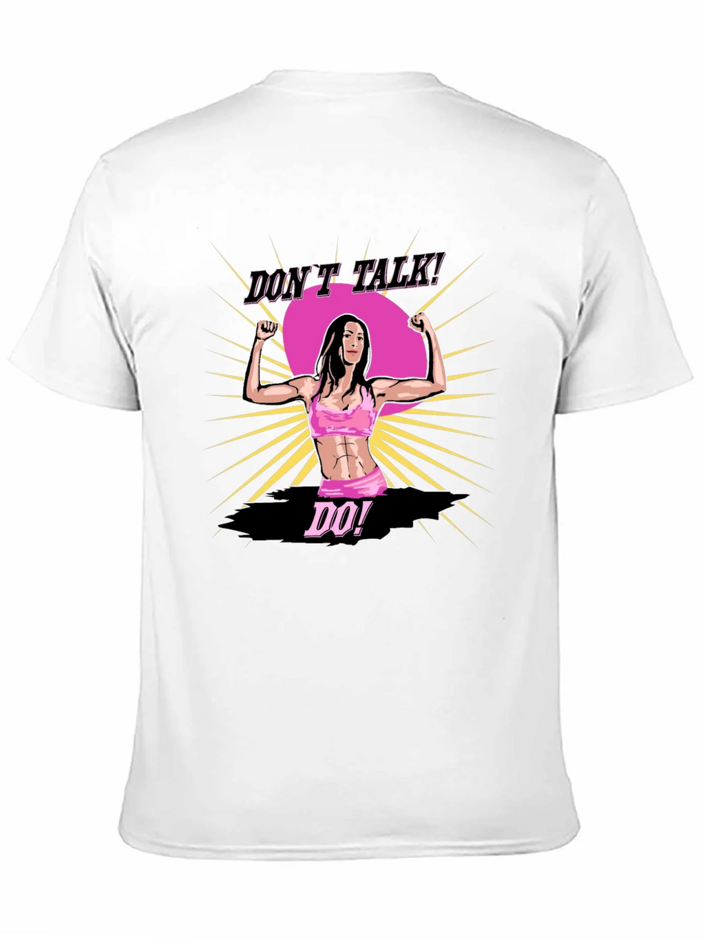 Dont Talk Do! Fitness Graphic T-Shirt product image 10