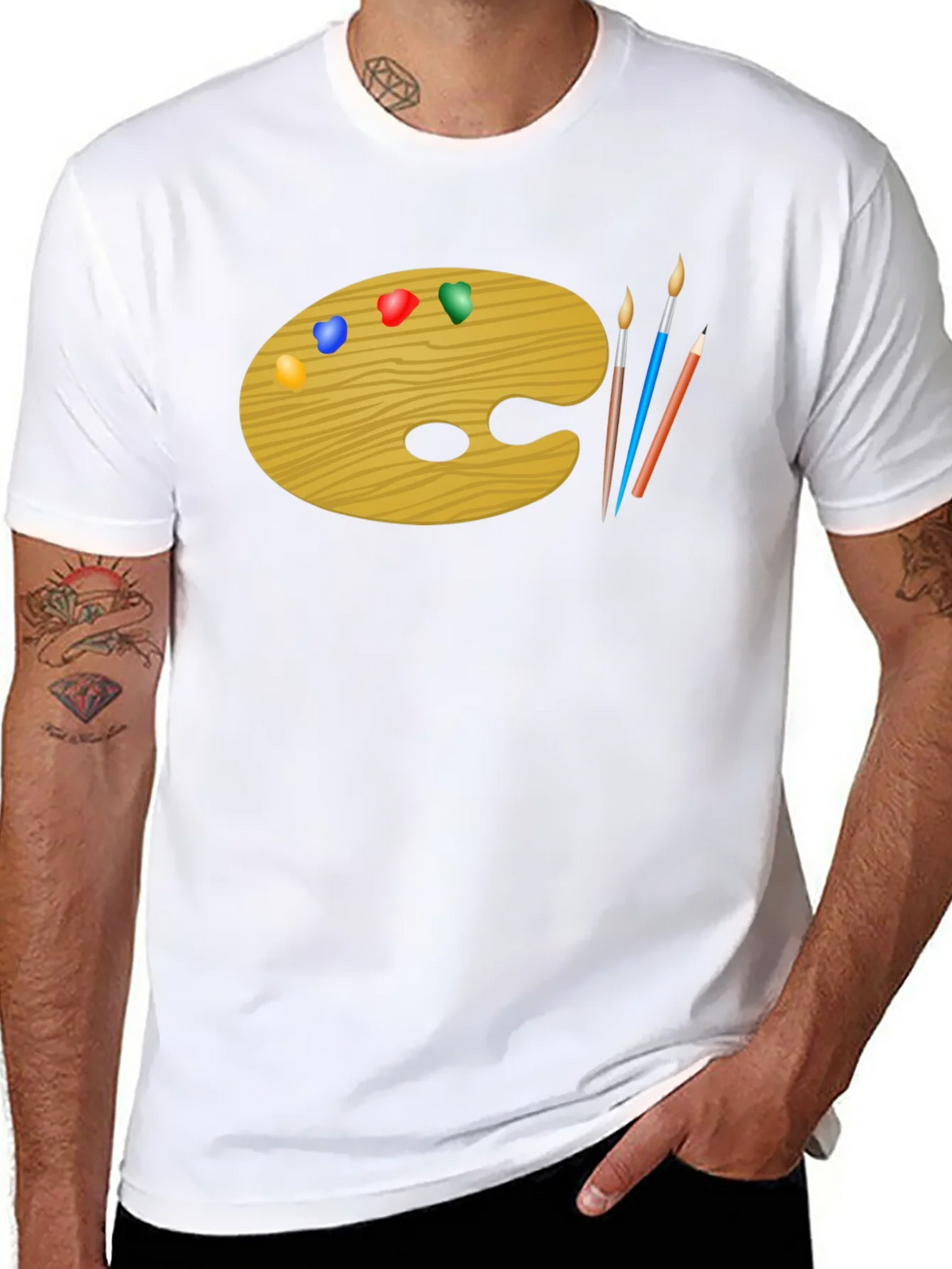 Artist Palette Graphic Tee - Painter T-Shirt product image 7