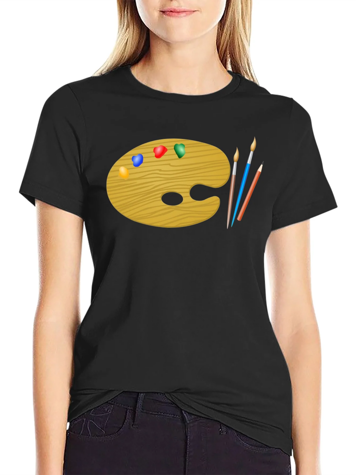 Artist Palette Graphic Tee - Painter T-Shirt product image 2