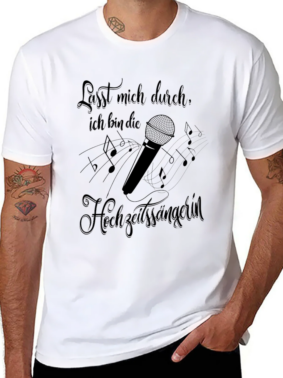 Hochzeitssangerin Graphic T-Shirt product image 7